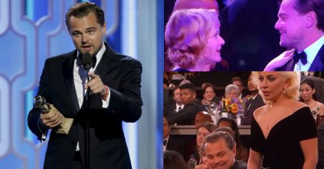 Golden Globes: Leonardo DiCaprio's golden moments