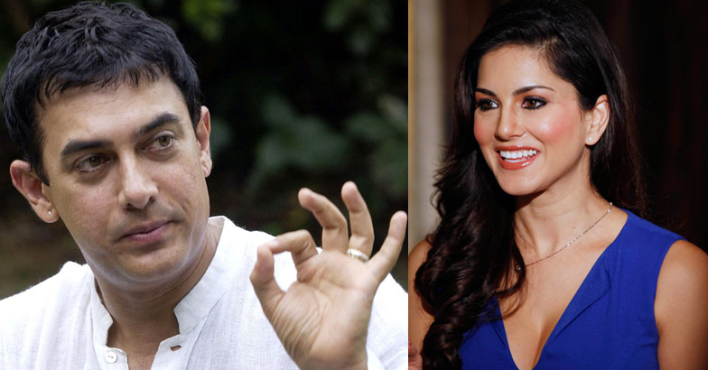 I'd be happy to work with you: Aamir to Sunny Leone | Sunny Leone | Aamir  Khan | Entertainment News | Movie News | Film News