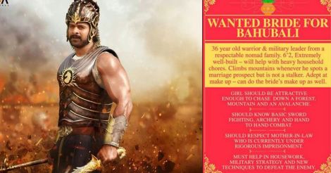Matrimonial ad for 'Baahubali' by Rana Daggubati creates buzz