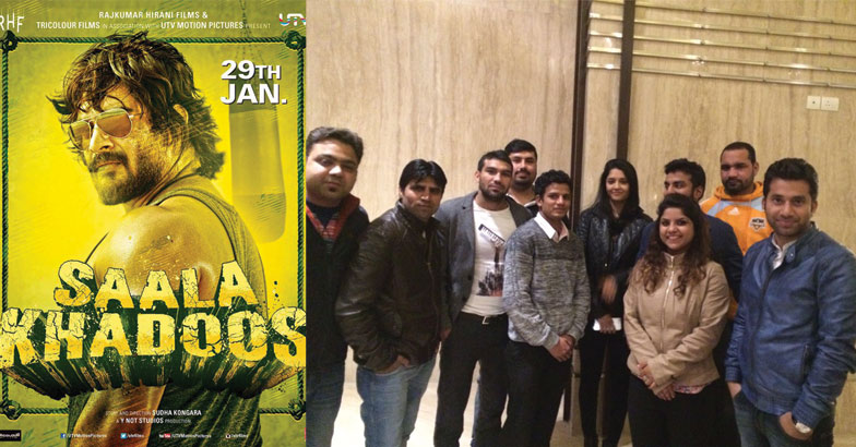 Madhavan's 'Saala Khadoos' screened for boxing stars | Rajkumar Hirani |  ‪R. Madhavan‬ | ‪Irudhi Suttru‬. Saala Khadoos | Screening | Entertainment  News | Movie News | Film News