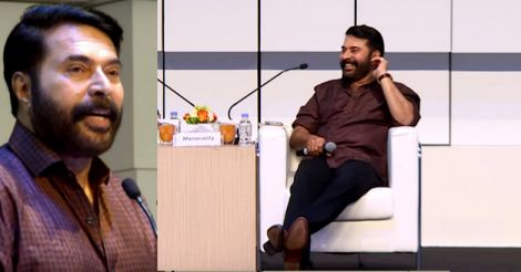 A fan told Mammootty to stop being arrogant and be like Mohanlal | Video