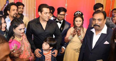 Salman Khan attends wedding of his driver's son