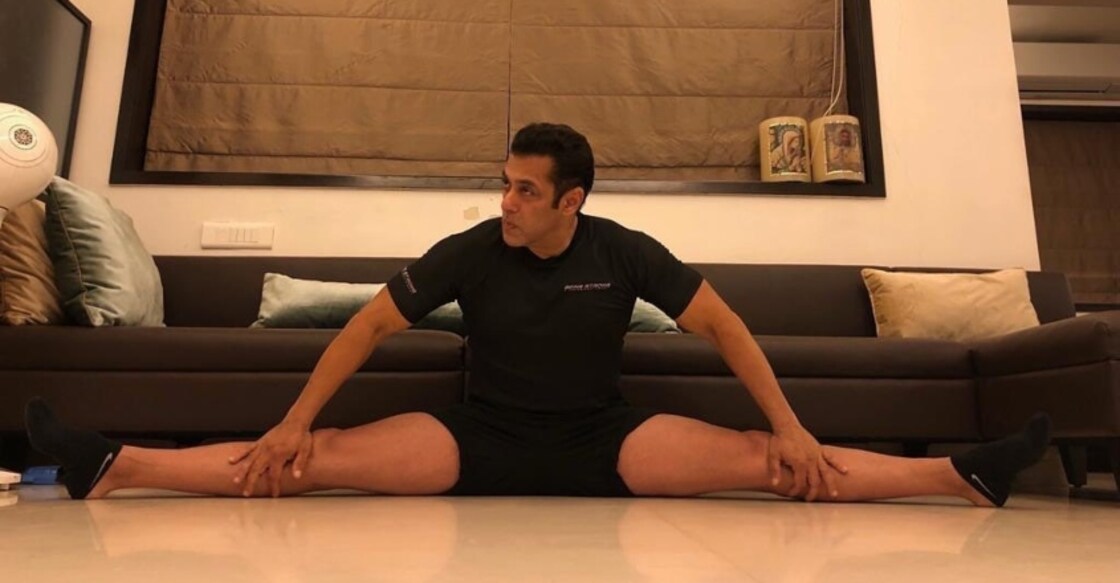 Salman Khan flaunts flexibility with a perfect split Salman Khan flaunts flexibility with a perfect split