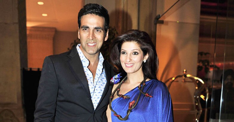 Akshay Kumar and wife Twinkle Khanna Akshay Kumar and wife Twinkle Khanna