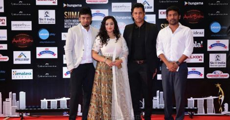 Anand Shankar, Vikram, Nithya Menon @ SIIMA Awards 2016 Singapore Day 1 Photos