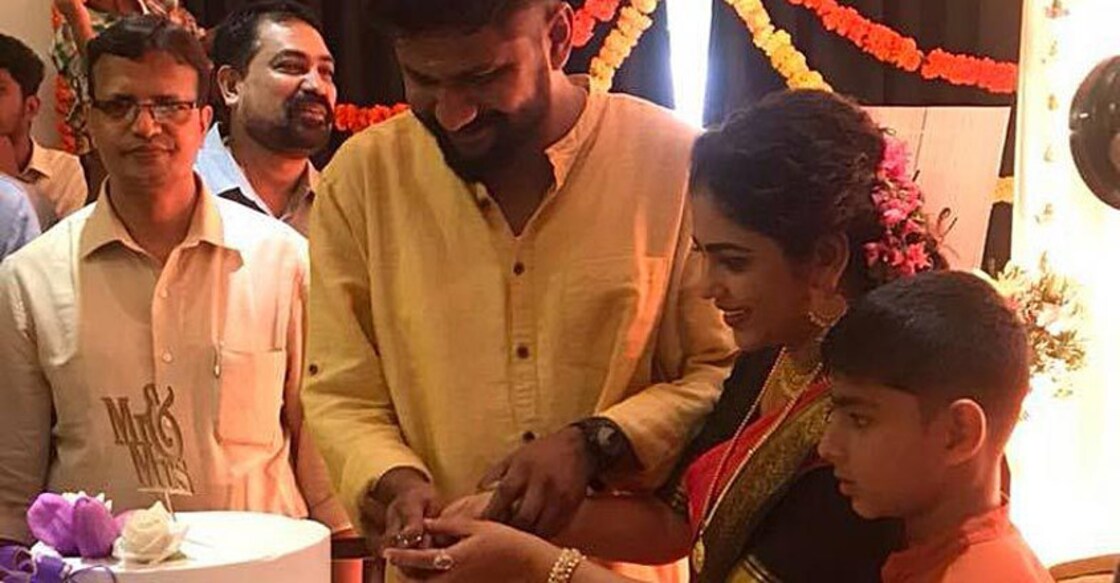 Malayalam actor Srinda ties the knot