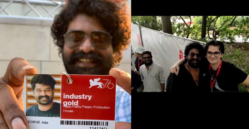 Talk about 'Chola' not my attire, says Joju George Talk about 'Chola' not my attire, says Joju George