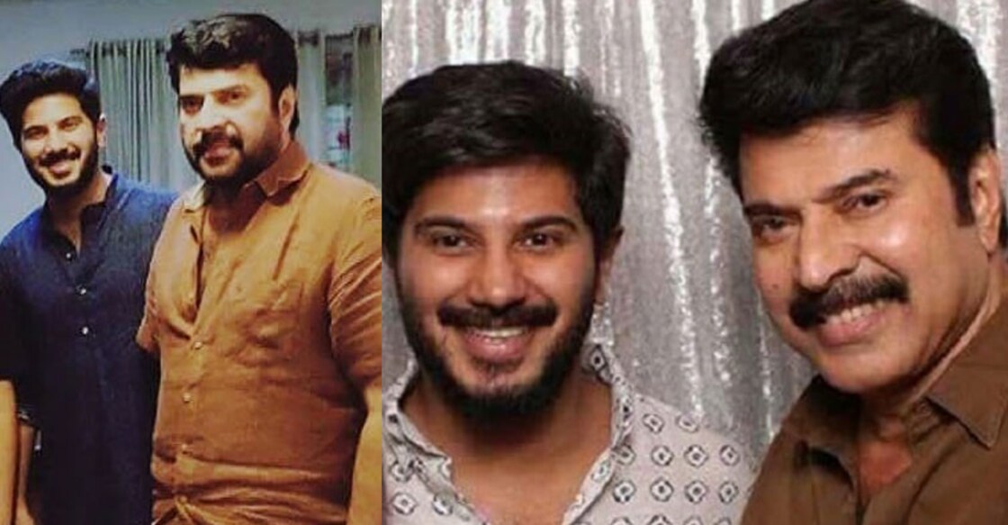 dulquer-salmaan-mammootty