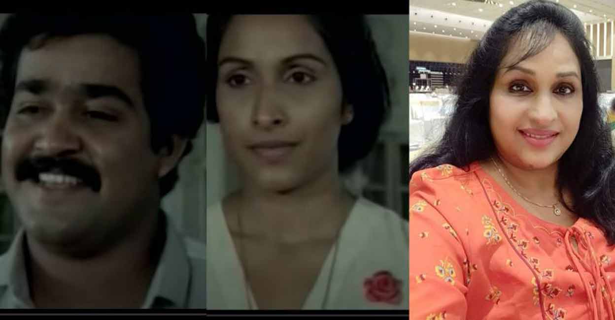 Mohanlal (L) and Annie Susheel who played Queen Mary in 'Namukku Parkaan Munthirithoppukal'.