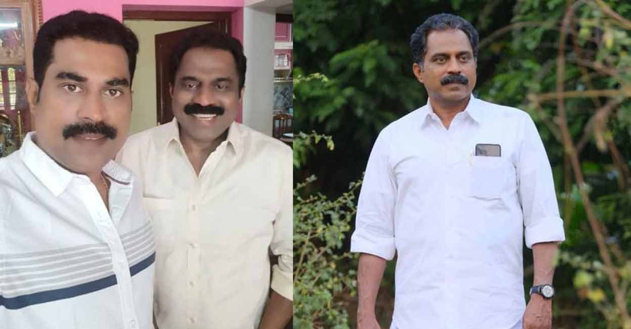 Saji had debuted in Mimicry long before his brother, Suraj Venjaramoodu (L).