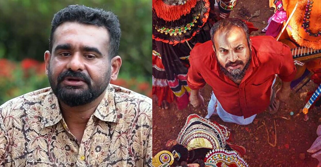 Combo image of Sidharth Bharathan (L) and Soubin Shahir in the movie poster.