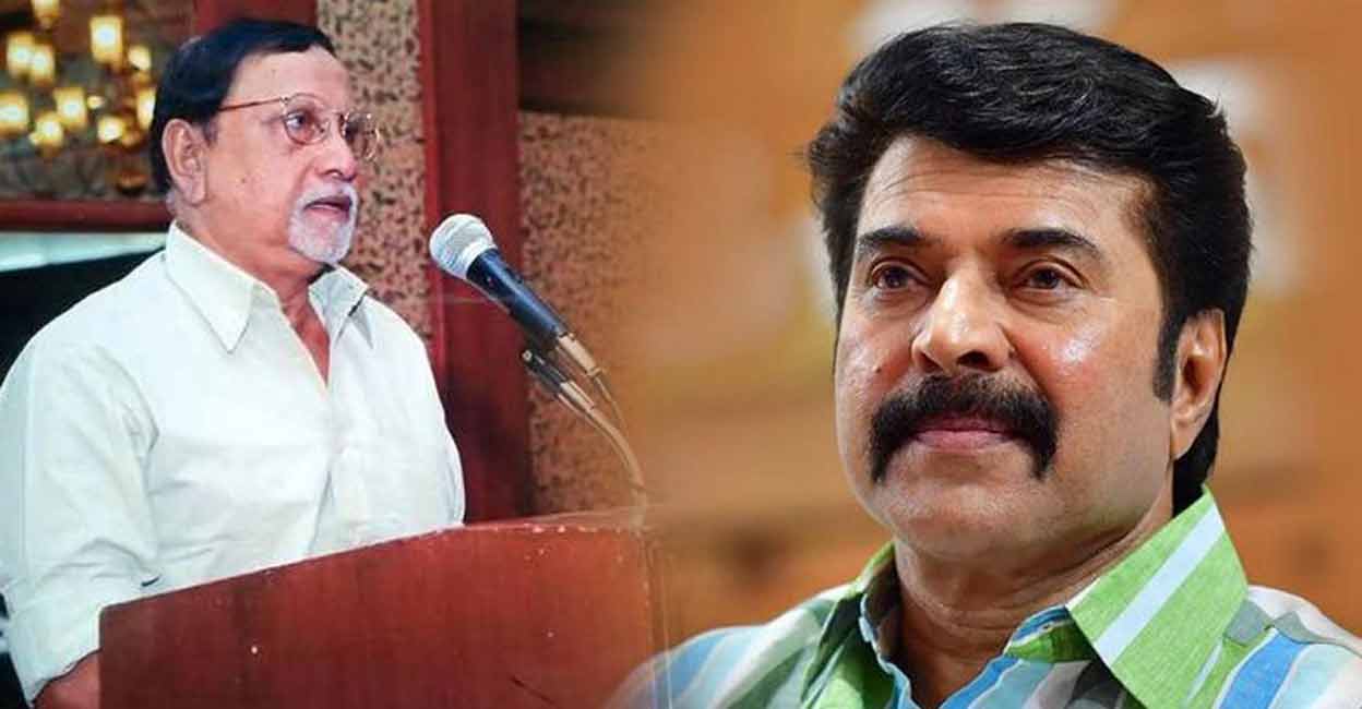 Combo image of Unni Aranmula (L) and Mammootty In the movie 'Ethirpukal' directed by Unni Aranmula Mammootty played the second hero.
