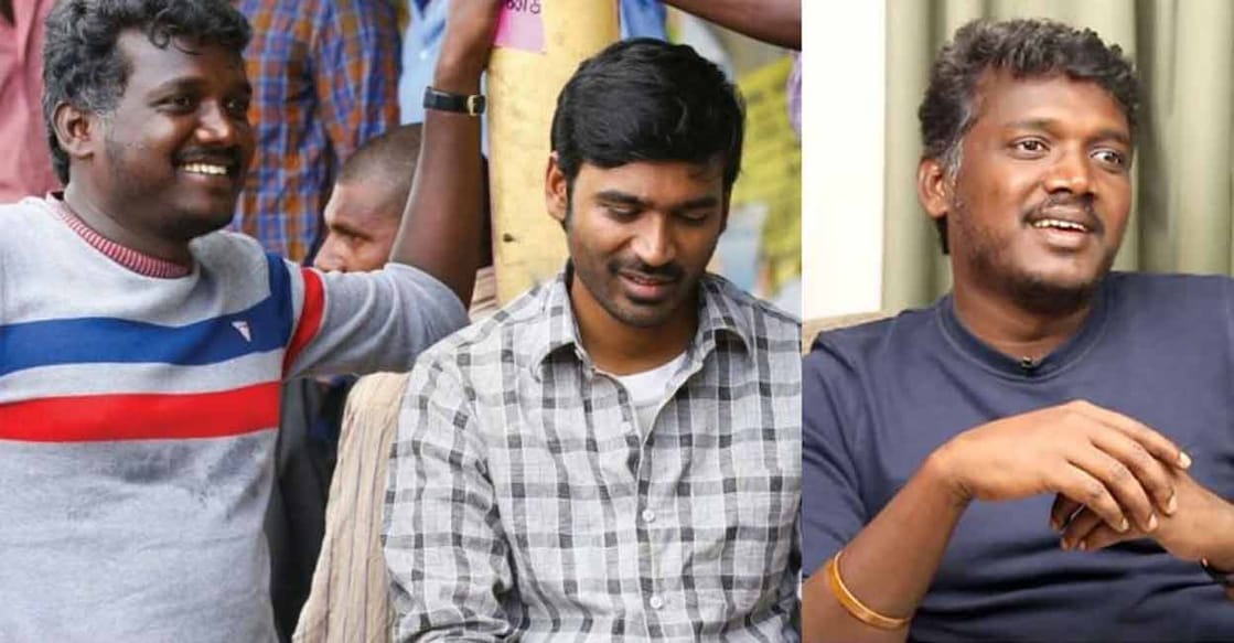 Mari Selvaraj with actor Dhanush
