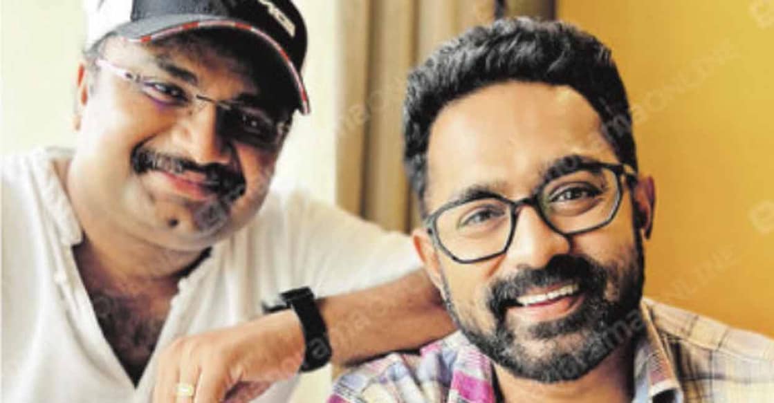Jis Joy (L) and Asif Ali.