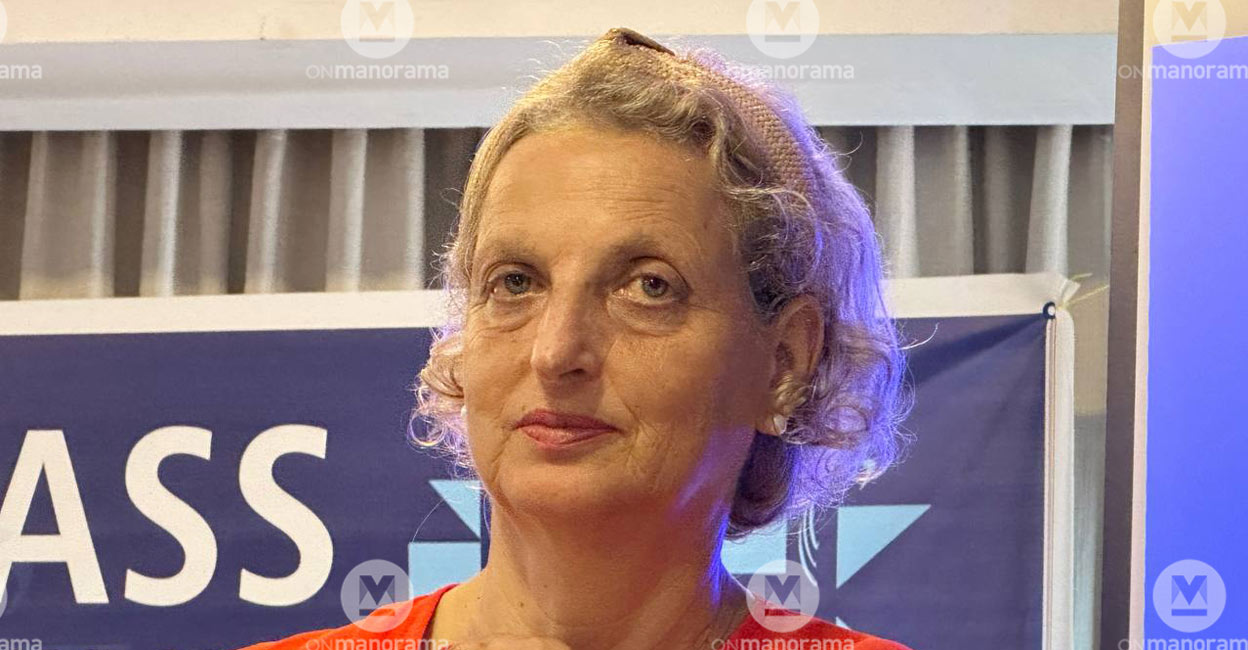 Golda Sellam is the curator of the 28th International Film Festival of Kerala. Photo | Onmanorama