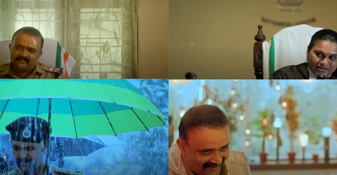 Krishand also tried to create visuals as a medium to convey humour in 'Purusha Pretham'. Video stills | YouTube