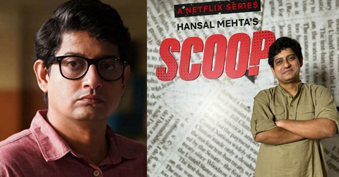 Manoj plays Iqbal Khan in 'Farzi' and Venugopal in 'Scoop'. Photos: Instagram | manojmanimathew