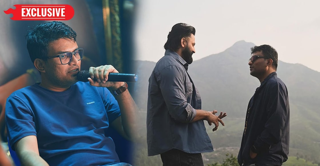 Haneef Adeni with Unni Mukundan. Photo: Instagram
