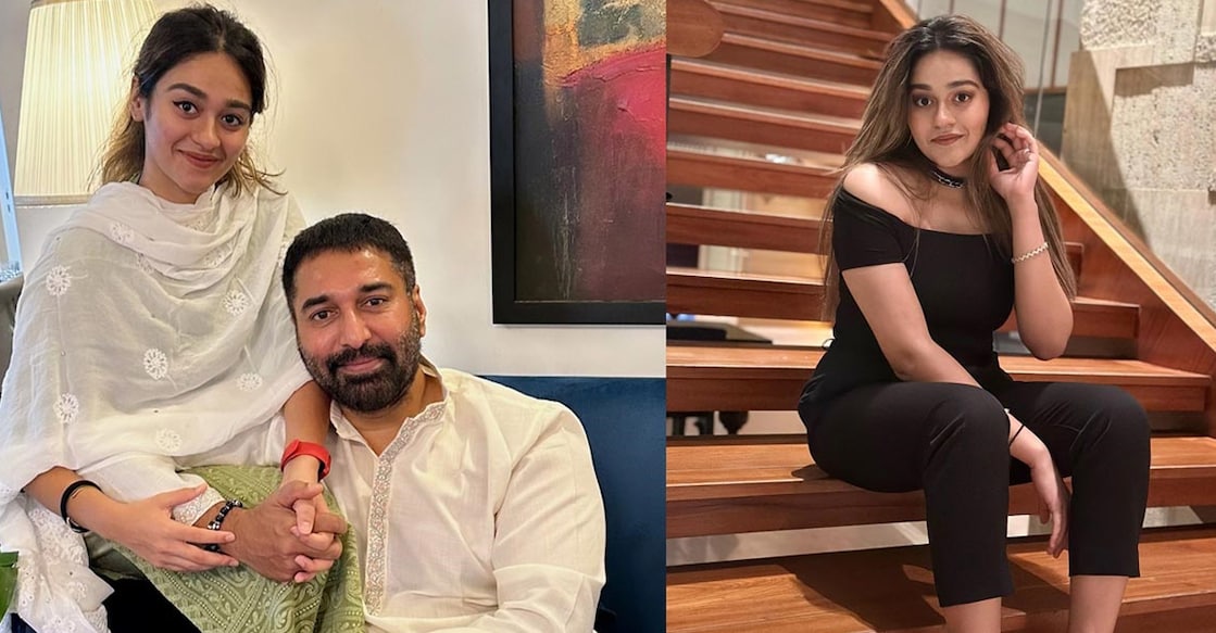 Alisha Rahman with family. Photo: Special Arrangement