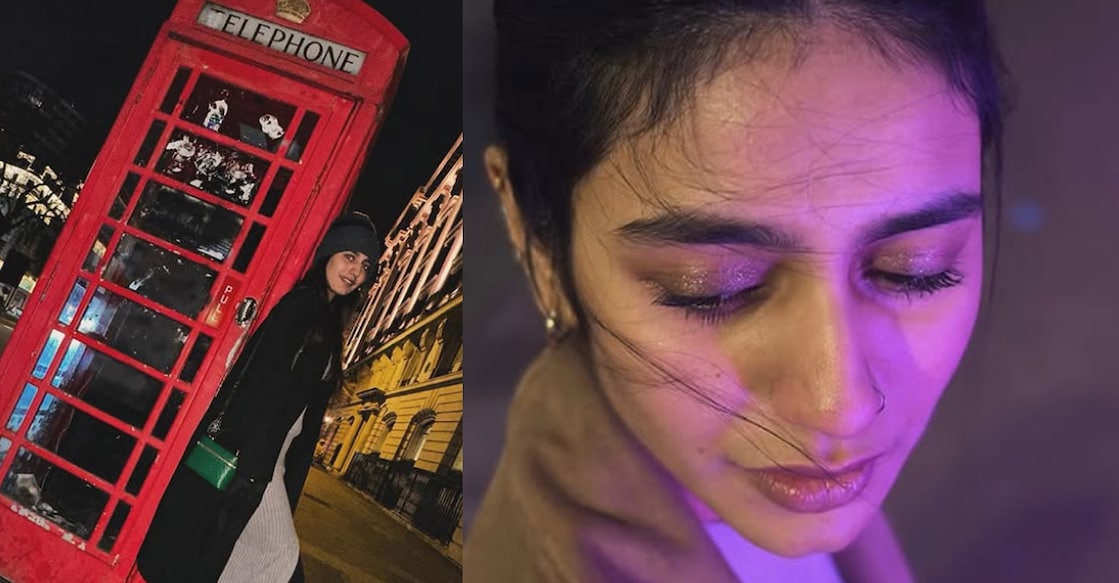 Priya Varrier. Photo: Instagram/ priya.p.varrier