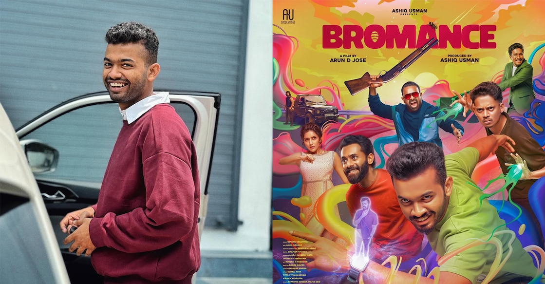 mathew-thomas Mathew Thomas, Bromance poster. Photo: Instagram
