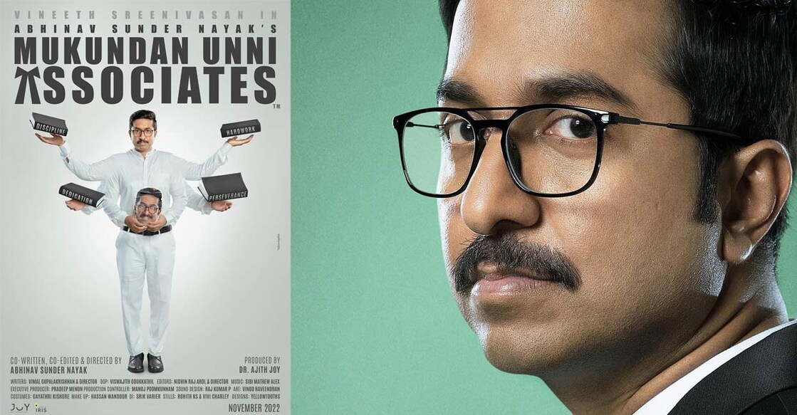 Vineeth Sreenivasan's 'Mukundan Unni Associates' released on November 11. Photos: Imdb