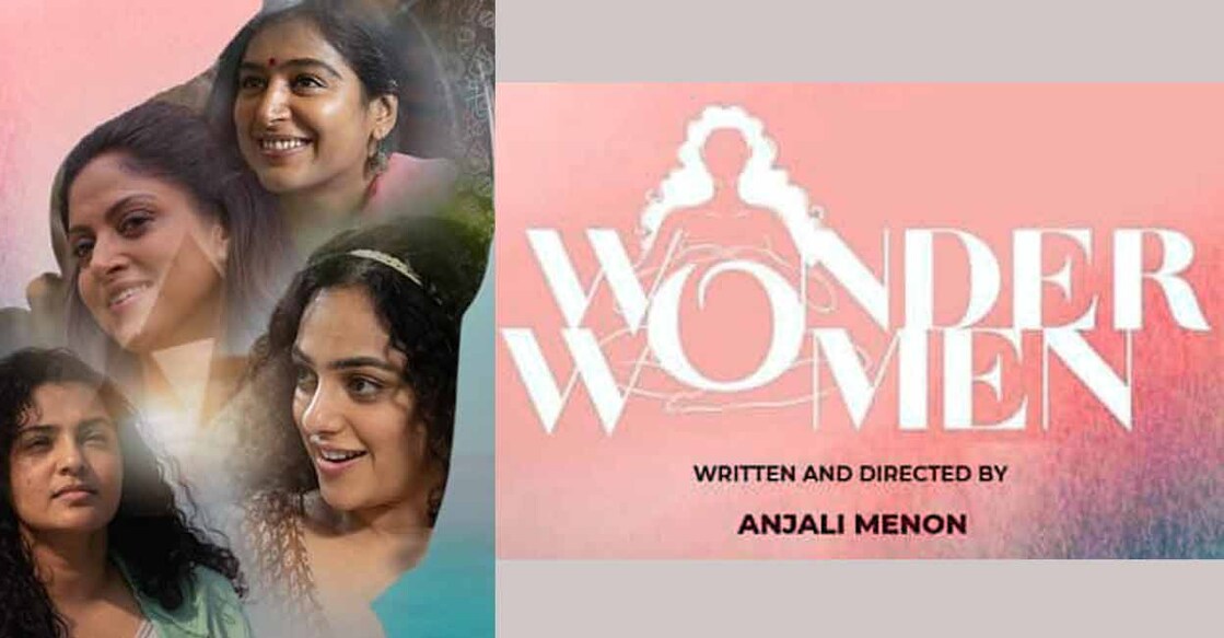 A collage of Wonder Women posters. Photos: Instagram/@anjalimenonfilms