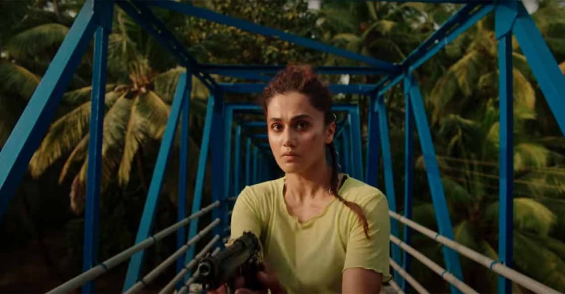 Taapsee Pannu Taapsee Pannu plays the lead in 'Looop Lapeta' . Screengrab