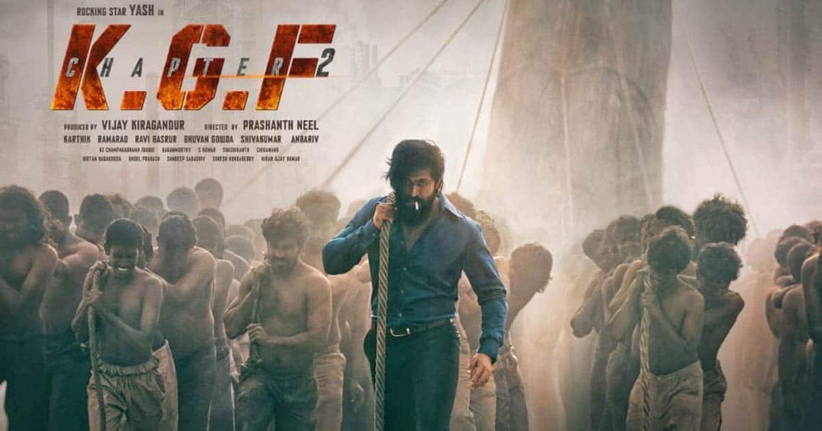 Poster of KGF Chapter 2