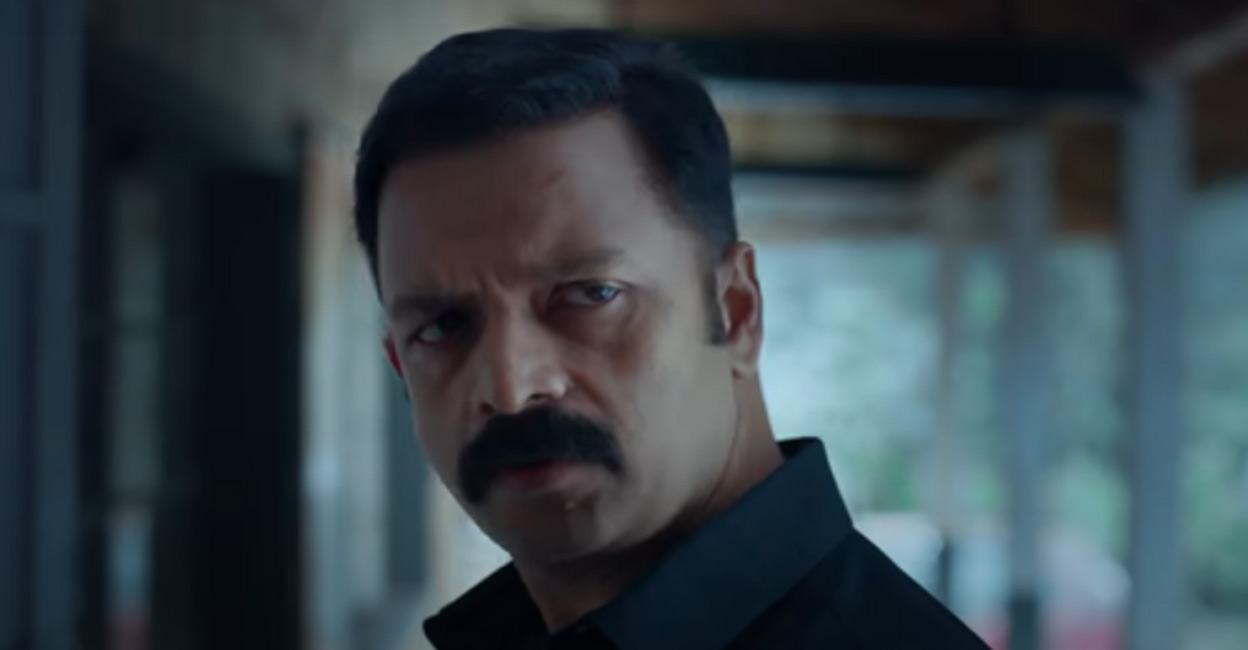 A still of Jayasurya in 'John Luther'. Photo: YouTube