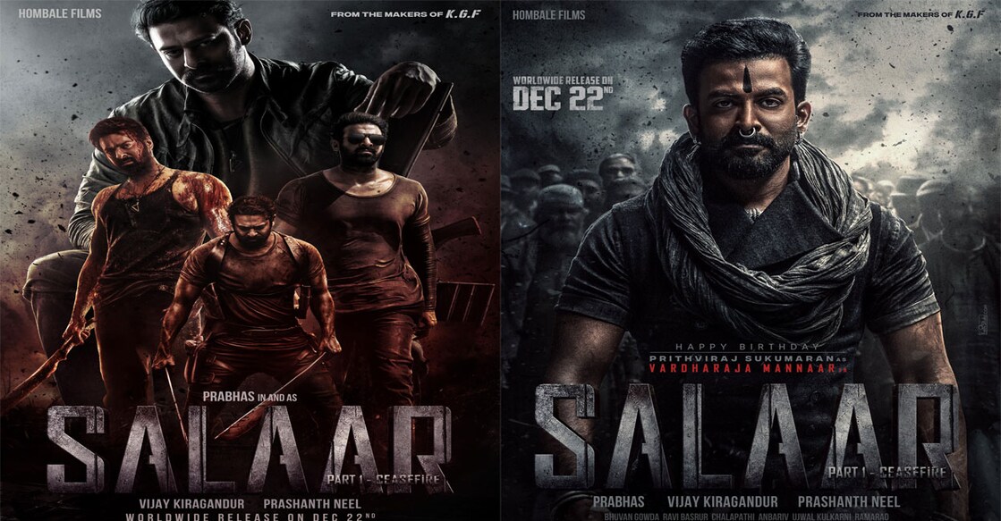 'Salaar' posters. Photo: IMDb