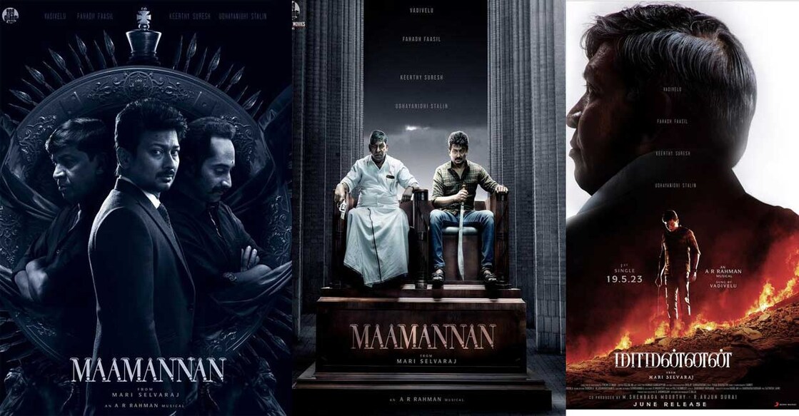 Maamannan movie posters. Photo: IMDb