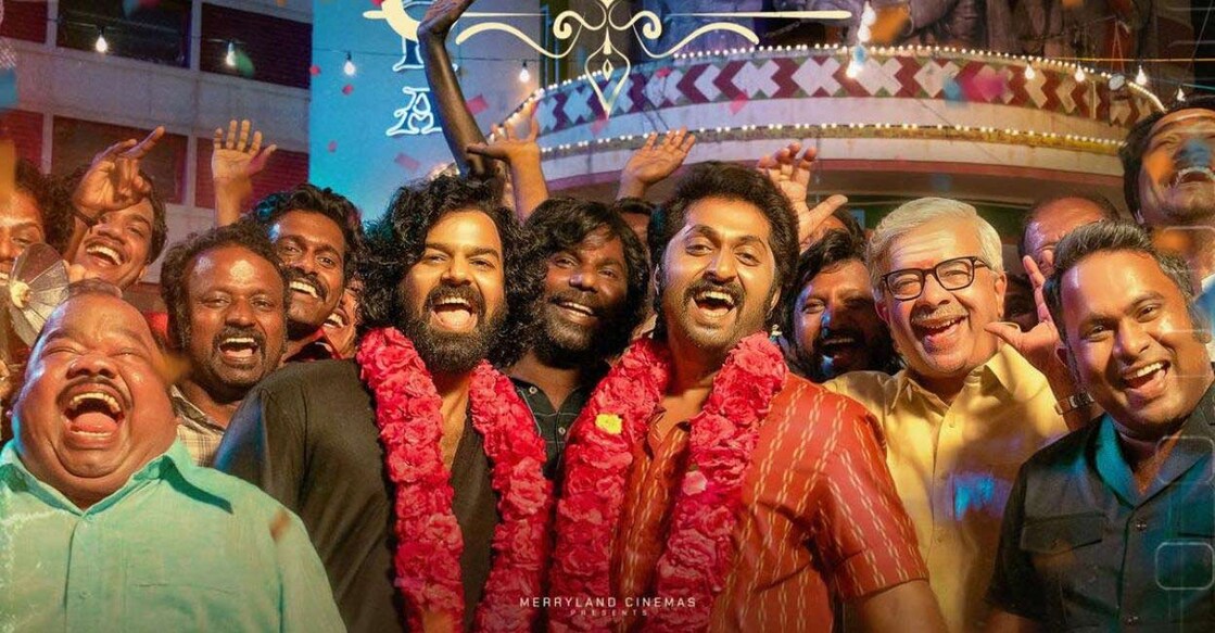 Pranav Mohanlal and Dhyan Sreenivasan in Varshangalkku Sesham movie poster. Photo: Facebook/Varshangalkku Sesham