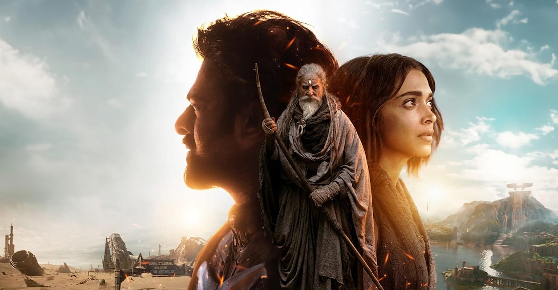 'Kalki 2898 AD' movie poster. Photo: https://www.kalki.film/