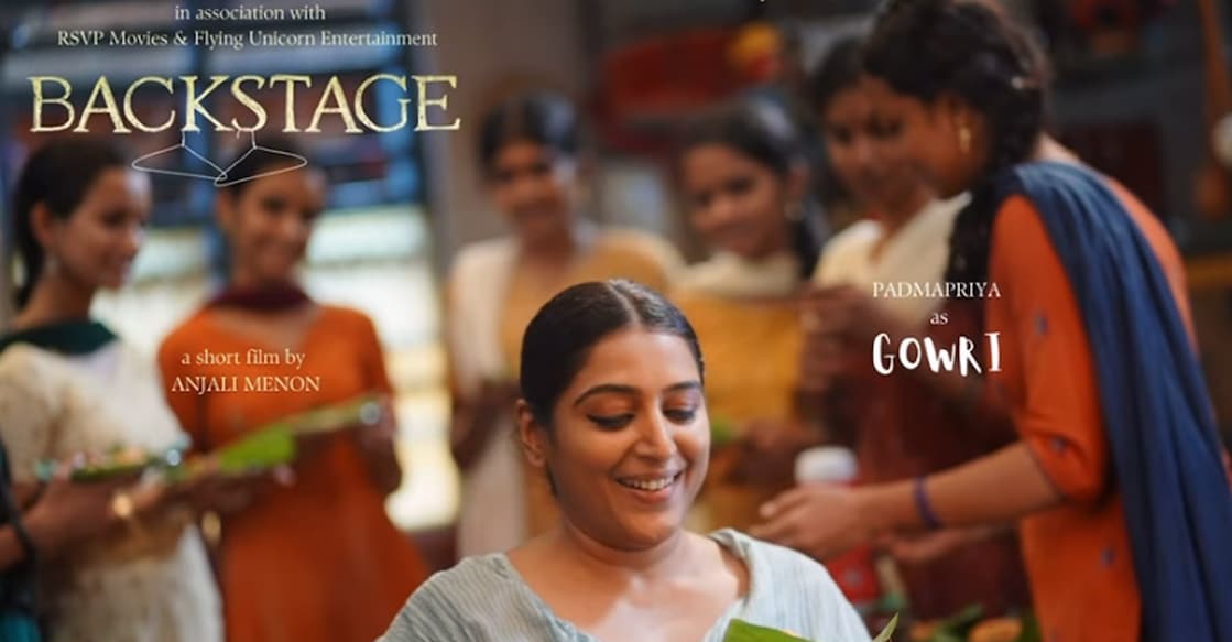backstage-anjali-menon Padmapriya plays Gowri in 'Backstage'. Photo: Instagram