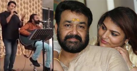 A song by Mohanlal for wife Suchitra, on their wedding anniversary