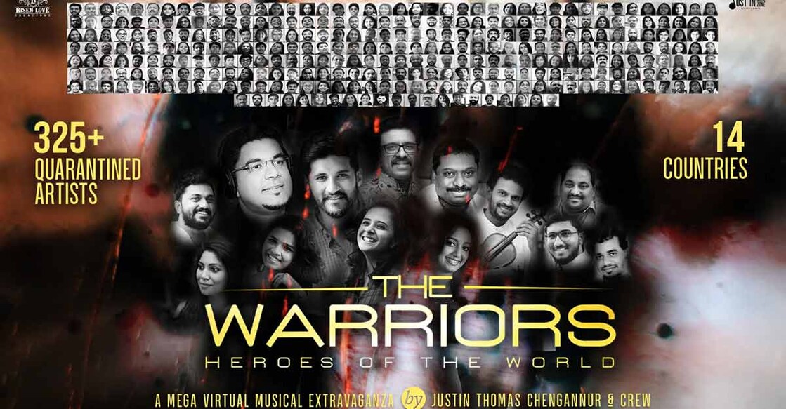 This song by quarantined artistes across the world claims place in Book of Records