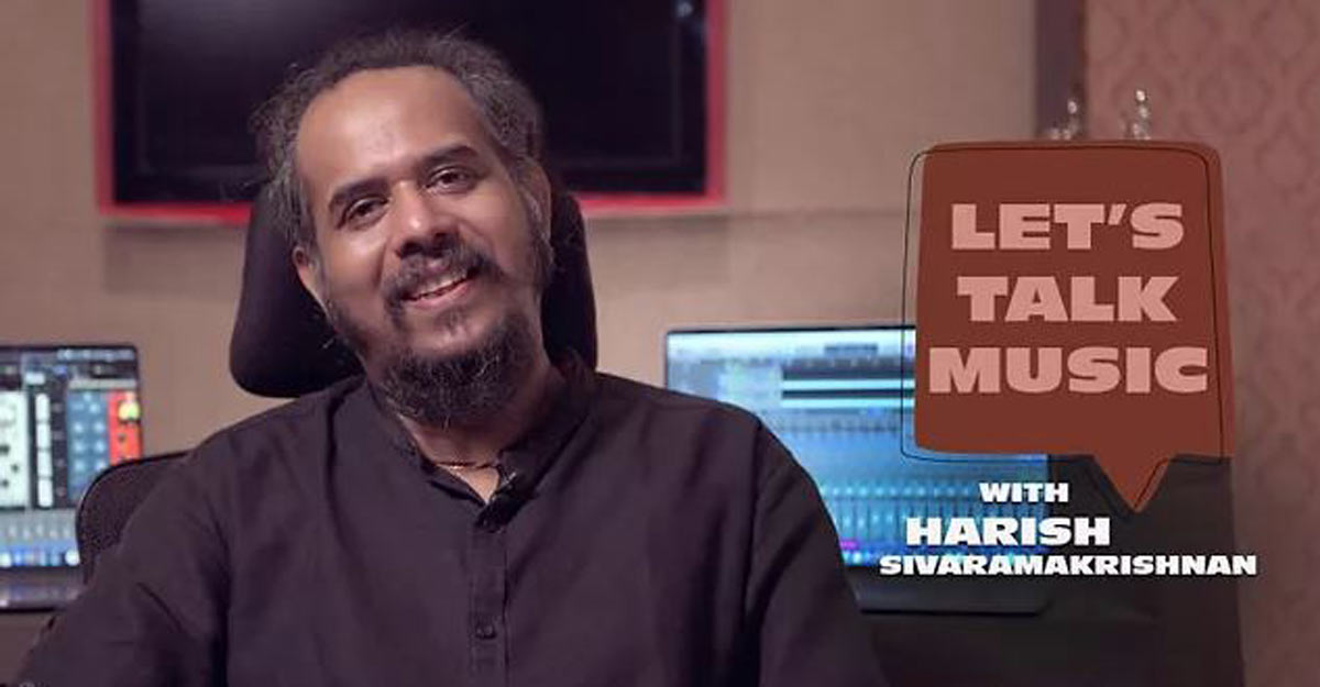 Singer Harish Sivaramakrishnan to regale music lovers with 'Let's Talk Music' workshop