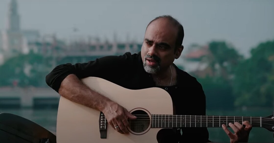 Veetraag, who is a well-known musician has worked extensively in Mollywood. Video still | YouTube