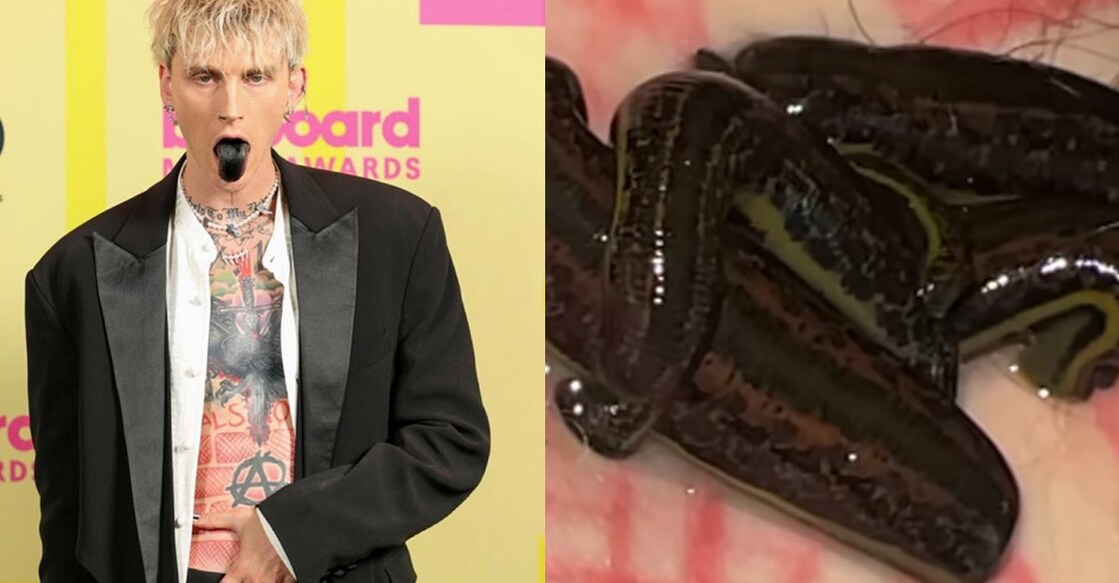 Machine Gun Kelly is known for his wierd posts. Photos: Instagram | machinegunkelly