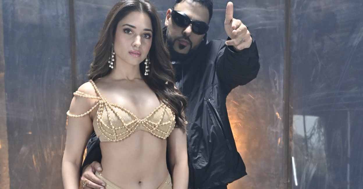 Tamannah Badshah Actress Tamannaah Bhatia (L) and rapper Badshah. Photo: IANS