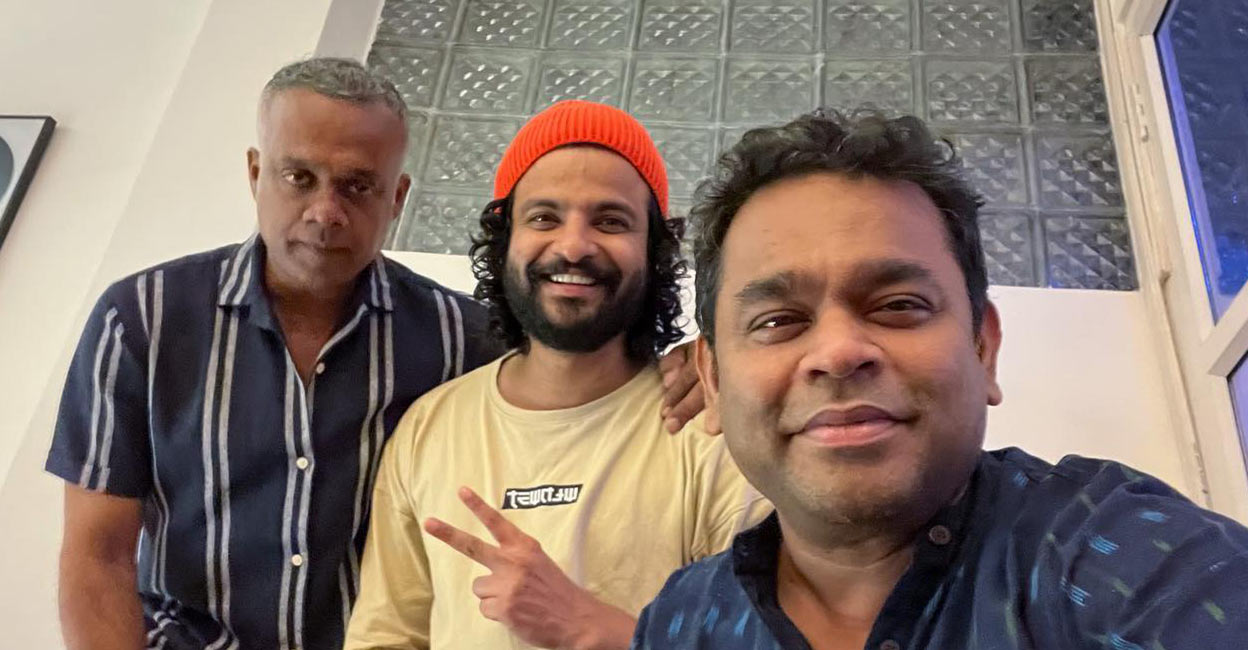 According to him, he was asked to rap the Malayalam verse after A R Rahman heard him sing a verse dedicated to him at the audio launch of the film. Photo: Neeraj Madhav | Facebook