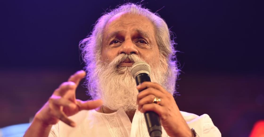 Yesudas attended the birthday celebrations via online. File photo