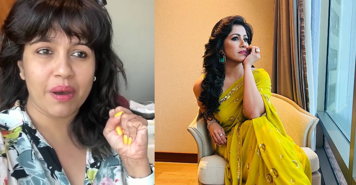 Ranjini Haridas is known for her unique style of anchoring. Photos: Facebook