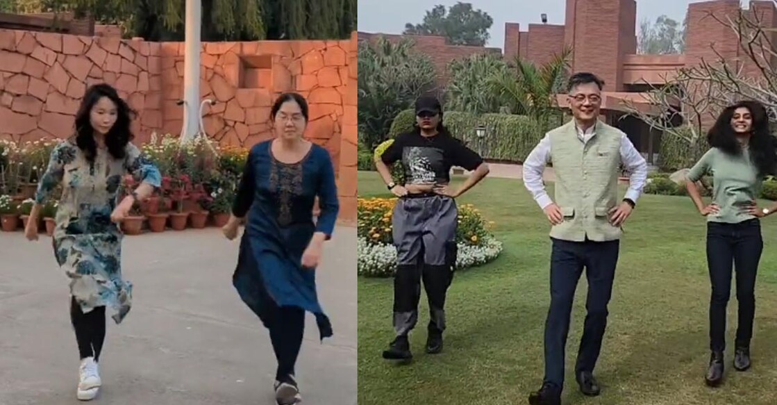 The video was shared in the Korean Embassy India's official Twitter handle. Photo: Twitter | Korea Embassy India