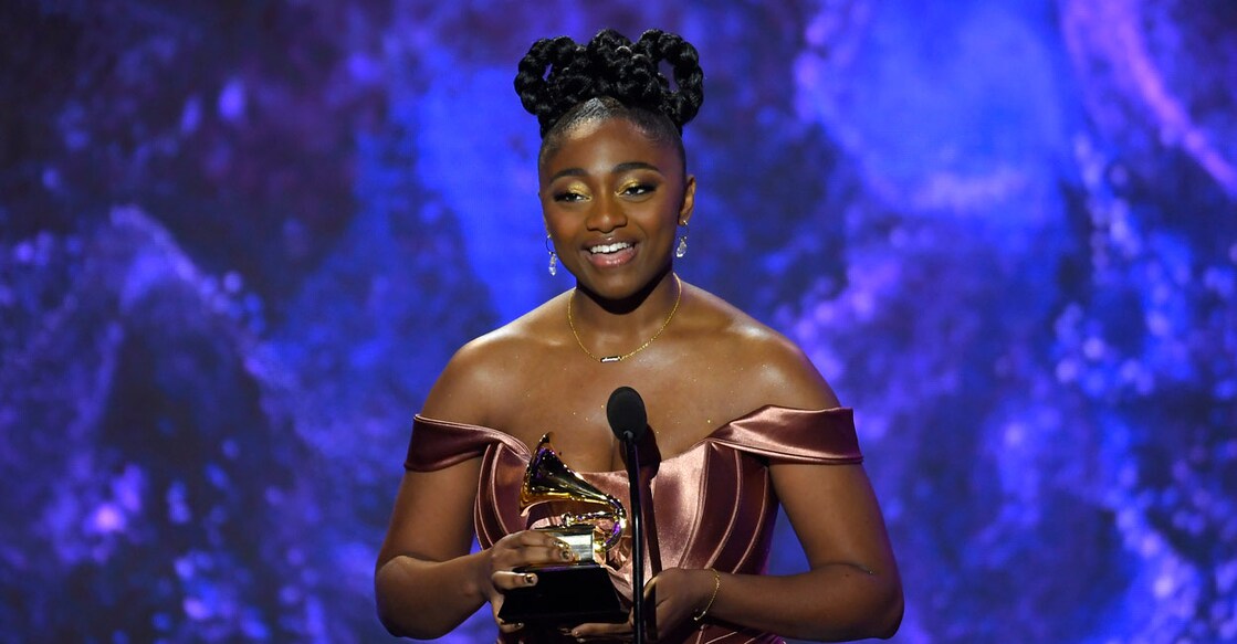Samara Joy bagged the Grammy for 'Linger Awhile' that released on Verve Records in September 2022. Photo: AFP | Kevork Djansezian