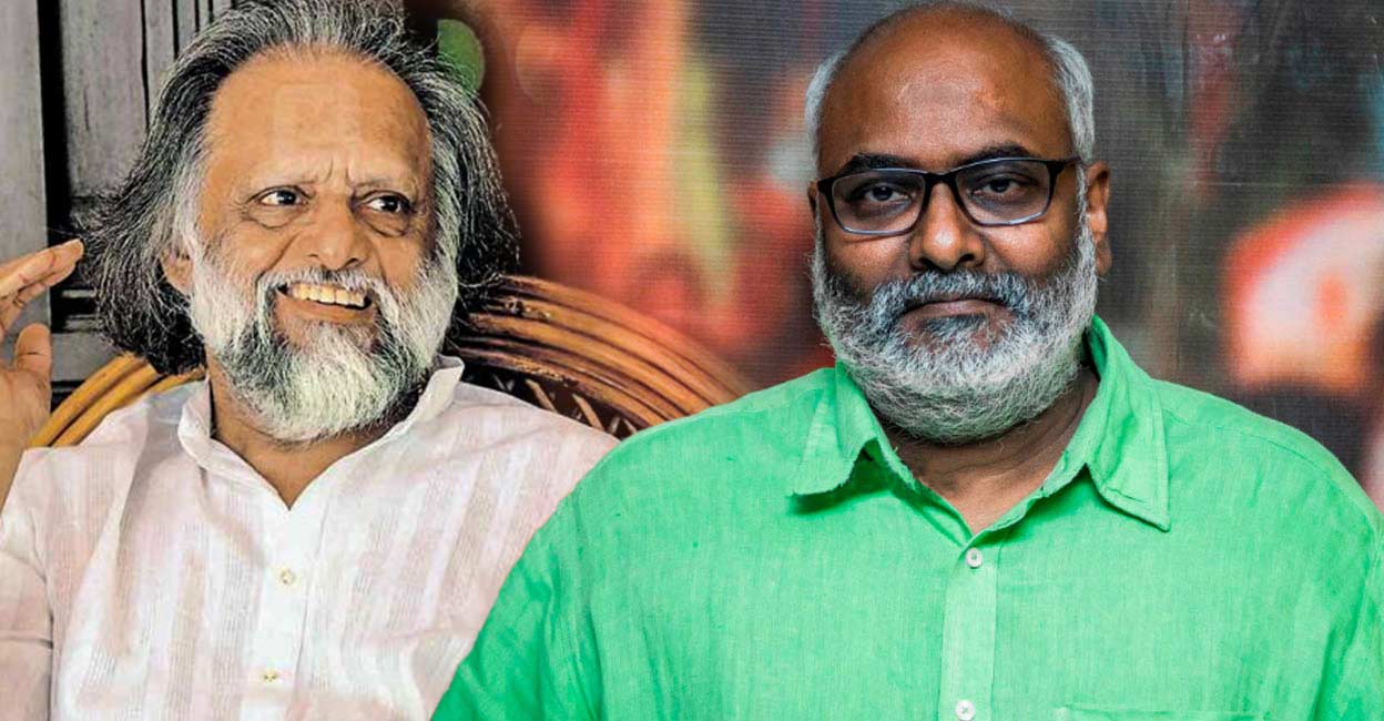 Kaithapram says he was overwhelmed on hearing that his close friend Keeravani had won the Oscars. File photos
