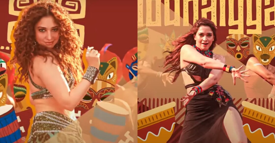 Apart from her amazing look in the film, the actor's dance skills and flexibility are also being praised by netizens. Video stills | YouTube | Sun Music