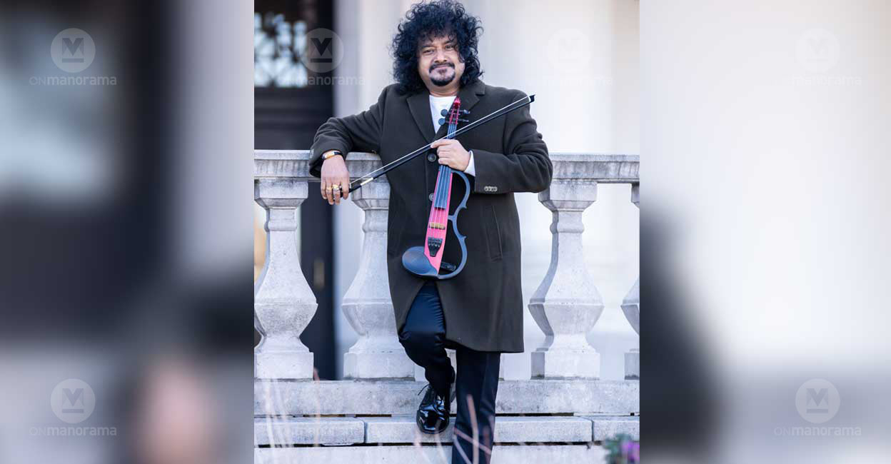 Manoj George merges the spirit of the World music with the scintillating charm of Malayalam cinema, through ' Rani Chithira Marthanda'. Photo: Manorama