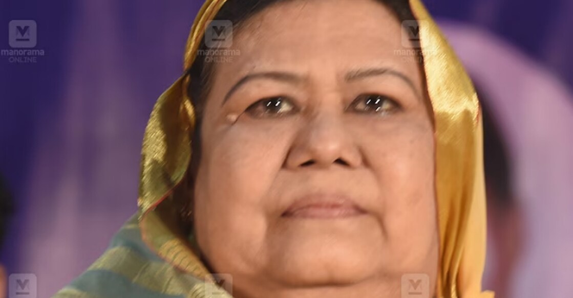Mappilapattu singer Ramla Beegum. Photo: Manorama